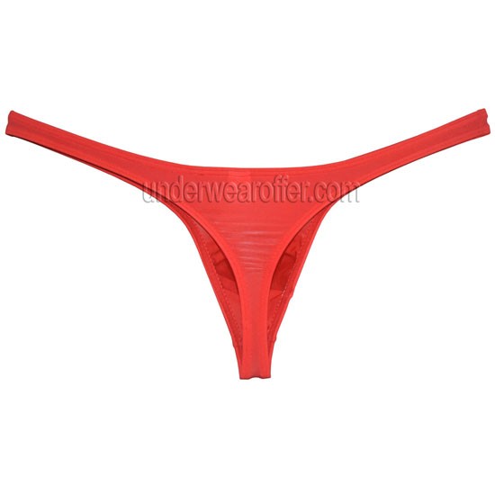Men S Underwear Low Rise Soft Pouch Thong Super Thiny Ice Silk Bikini G