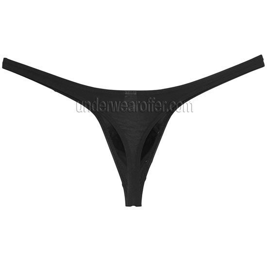 Men S Underwear Low Rise Soft Pouch Thong Super Thiny Ice Silk Bikini G