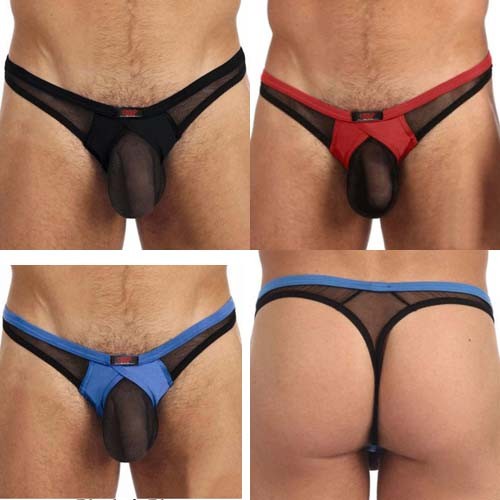 Men's Underwear brief shorts G-string Thong  MU109