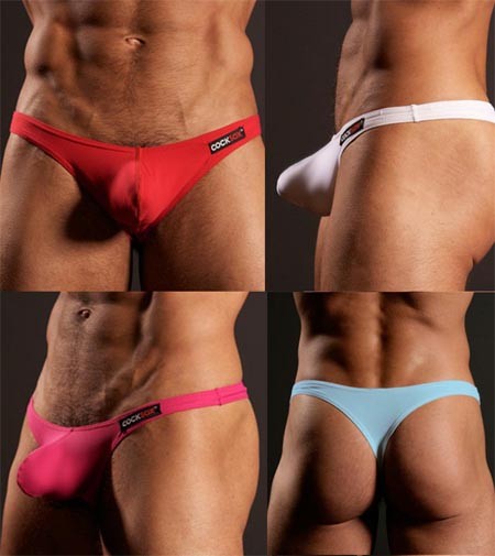Men's Sexy thong enhance bulge pouch Cheek Boxer CX01 MU56