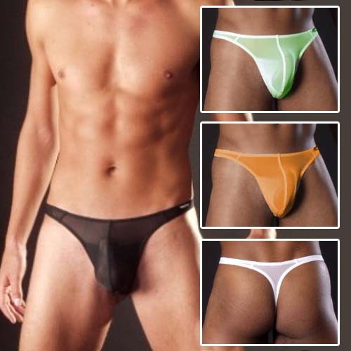 Mens sexy Pouch G String Thong Underwear briefs MU81