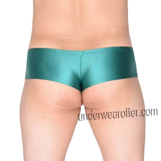 Men's Shiny Stretchy Boxers Thong NFL Underwear Bulge Pouch Sports Micro Briefs MU717