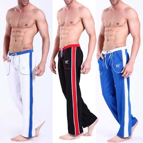 NEW Men's causal sports Sweat pants GYM Athletic Slim Fit Trousers ...