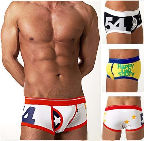 U-Briefs Sexy Men’s Cotton Underwear boxer brief shorts MU830 S M L