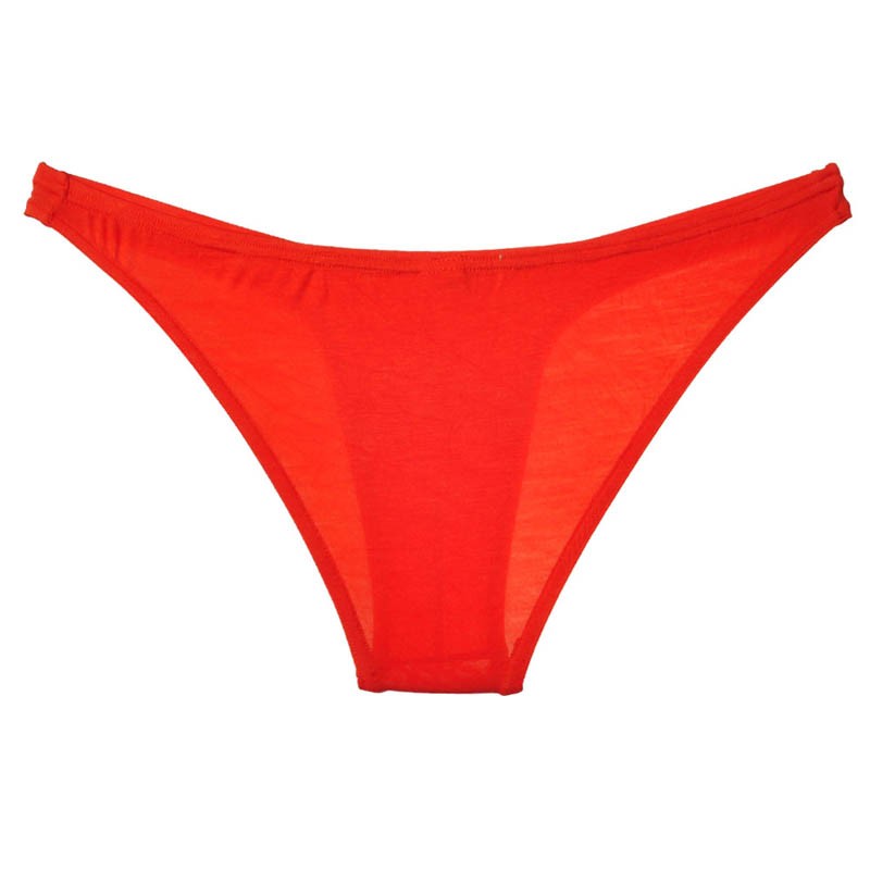 Men's Modal Bikini Brief Underwear Pouch Mini Comfy Briefs Short Pants ...