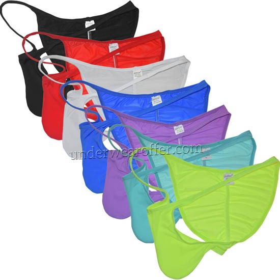 Mens Ice Silk Bikini Briefs Male Hipster Brazilain Bikini Underwear Pucker Pants MU2404