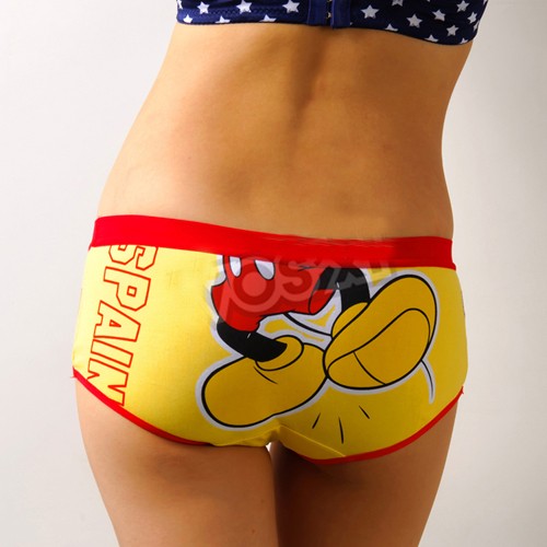 New Cartoon Mickey Women's Girls Underwear shorts KT43