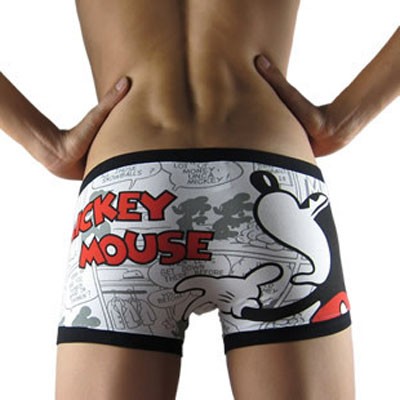 Cartoon Mickey Mouse men's Underwear KT84