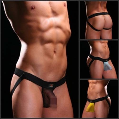 Sexy Men's See-Through Underwear Thong MU125