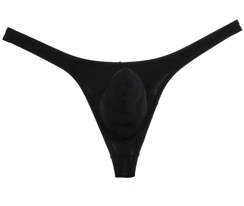 Sexy Men's Comfy Bikini Tanga Underwear Bulge Pouch Thongs Elasticity T ...