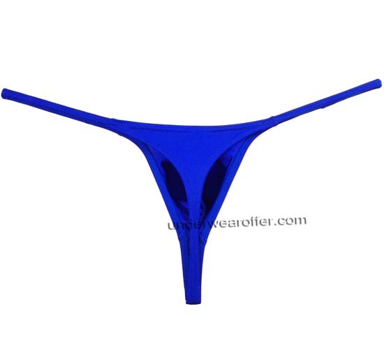 Mens Spandex Pouch Thong Underwear Elastic G-string Swimwear Micro ...