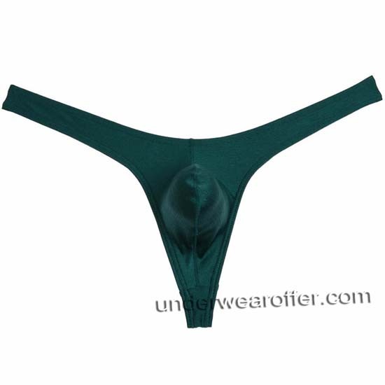 thumbnail image 2 of Men's Jaxfstk Matte Microfiber G-String Thong – Swimwear Underwear Bulge Pouch 2 of 2