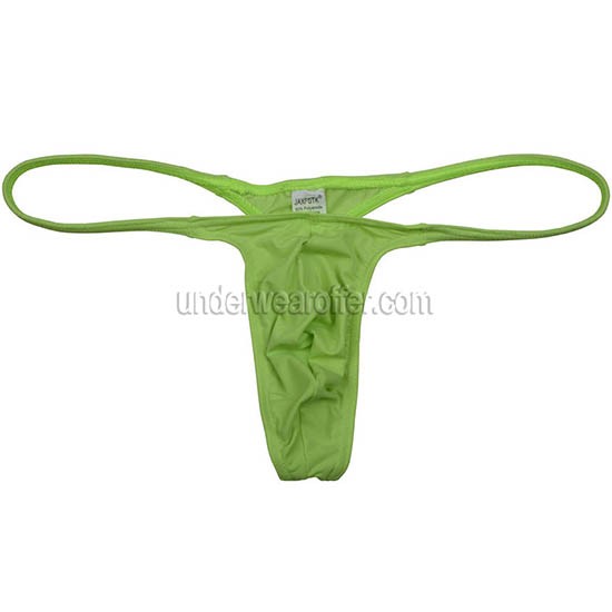 Sexy Micro Underwear Men's Bulge Pouch T-Back Ice Silk Tangas Sissy ...