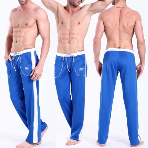 NEW Men's causal sports Sweat pants GYM Athletic Slim Fit Trousers ...