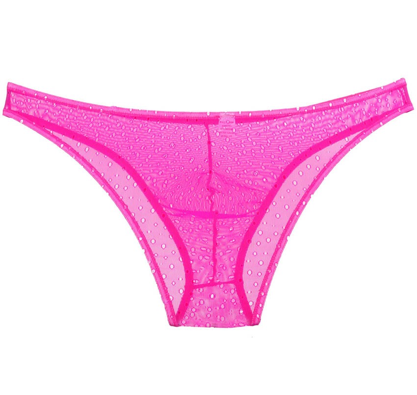 Men's Sheer Jacquard Lace Briefs Underwear See Through Poucher Mini ...