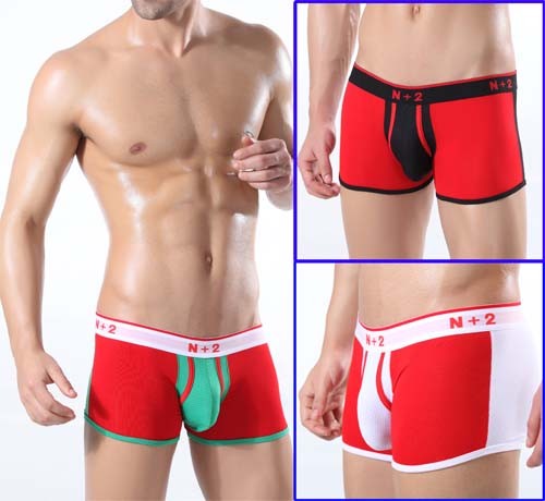 Men's U-Briefs Underwear shorts boxers briefs Modal with Part breathe holes MU309