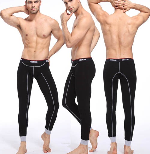 NEW Fashion Men’s Cotton Thermal Set Bottom Underwear Long John 5 ...