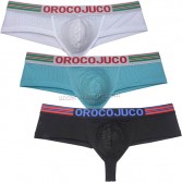 Sexy Men Sports Underwear Hipster Bikini Trunks Brazil Bikini Bottoms 1/2 Rear Coverage Boxer Briefs MU136-K
