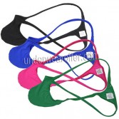 Men Ultra Thin Jockstrap Micro Thong Underwear Lowrise Short Bulge Pouch Panties