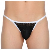 Men's Lace Mesh Mini Briefs Underwear Sexy Bulge Pouch Briefs Thong Pants M L XL MU233X