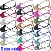 Men's Gloss Wet Look String Thong Underwear Male Pouch Swim Bikini Posing Tangas Size M L XL UN293B 20 Colors for Choose