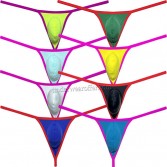 Men's Matte Swimming Cloth G-string Underwear Male Bulge Pouch Tangas Bikini Thong Size M L XL 8 Colors For Choose UN3002