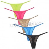 Women's Brazilian Teeny Itsy Bitsy Micro Thong Mini Bikini Underwear G String