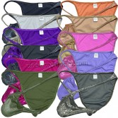 Men's Gloss Cheeky Briefs Posing Trunk Fitness Underwear Stretchy Bikini Briefs UN96