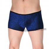 Shiny Men's Cheeky Booty Boxers Bluge Pouch Thong Pants Male Soft Boxers short MU606