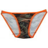 Men's Camouflage Briefs Underwear Male String Crotch Bikini Briefs Calzoncillos MU330X