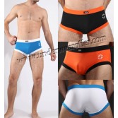 1PCS Sexy Men’s Comfortable Smooth Boxer Briefs Underwear Soft Shorts Sport Boxers Asia Size M L XL Offer 4 Color Available MU1925