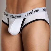 Sexy Men’s Underwear Shorts Briefs with Penis Hole MU292  