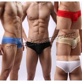 Sexy Men’s Super Smooth & Thin Silky Soft Briefs Underwear Mini Bikini Boxer Briefs Asia Size M L XL MU369