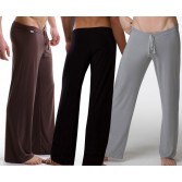 Sexy Men Home Clothing Pajama Lounge Pant Silky Sleepwear Elegant Sexy Living Hanging MU519
