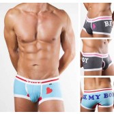 U-Briefs Sexy Men’s Cotton Underwear boxer brief shorts MU834 S M L 