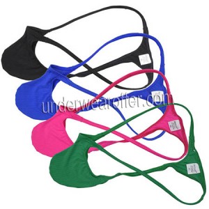 Men Ultra Thin Jockstrap Micro Thong Underwear Lowrise Short Bulge Pouch Panties