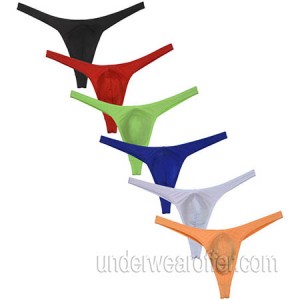 Sexy Men's Low-rice Bikini Thong Underwear Guy Comfy T-back Swim G-string Shorts MU39