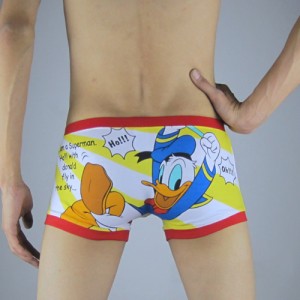 Cartoon Donald Duck Men Underwear boxer s M~XL KT76