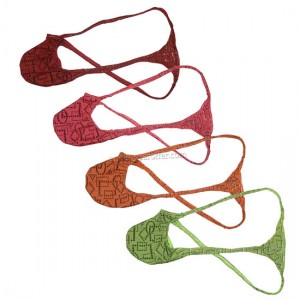 Sexy Men's Bikini Thong Underwear G-String Organdy Tangas Contour Pouch String T-back MU612