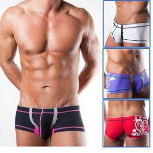 U-Briefs Sexy Men's Cotton Underwear boxer brief shorts MU803 S M L