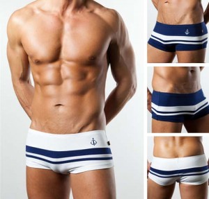Sexy Men's Cotton Underwear boxer brief shorts MU806 S M L